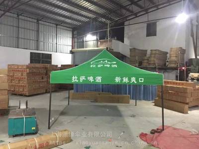 上海專業帳篷工廠 定制四腳折疊遮陽帳篷，助力展覽與廣告展示