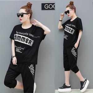 韓版寬松時(shí)尚運(yùn)動套裝女休閑七分褲兩件套,商品下架區(qū),時(shí)尚網(wǎng)絡(luò)服飾